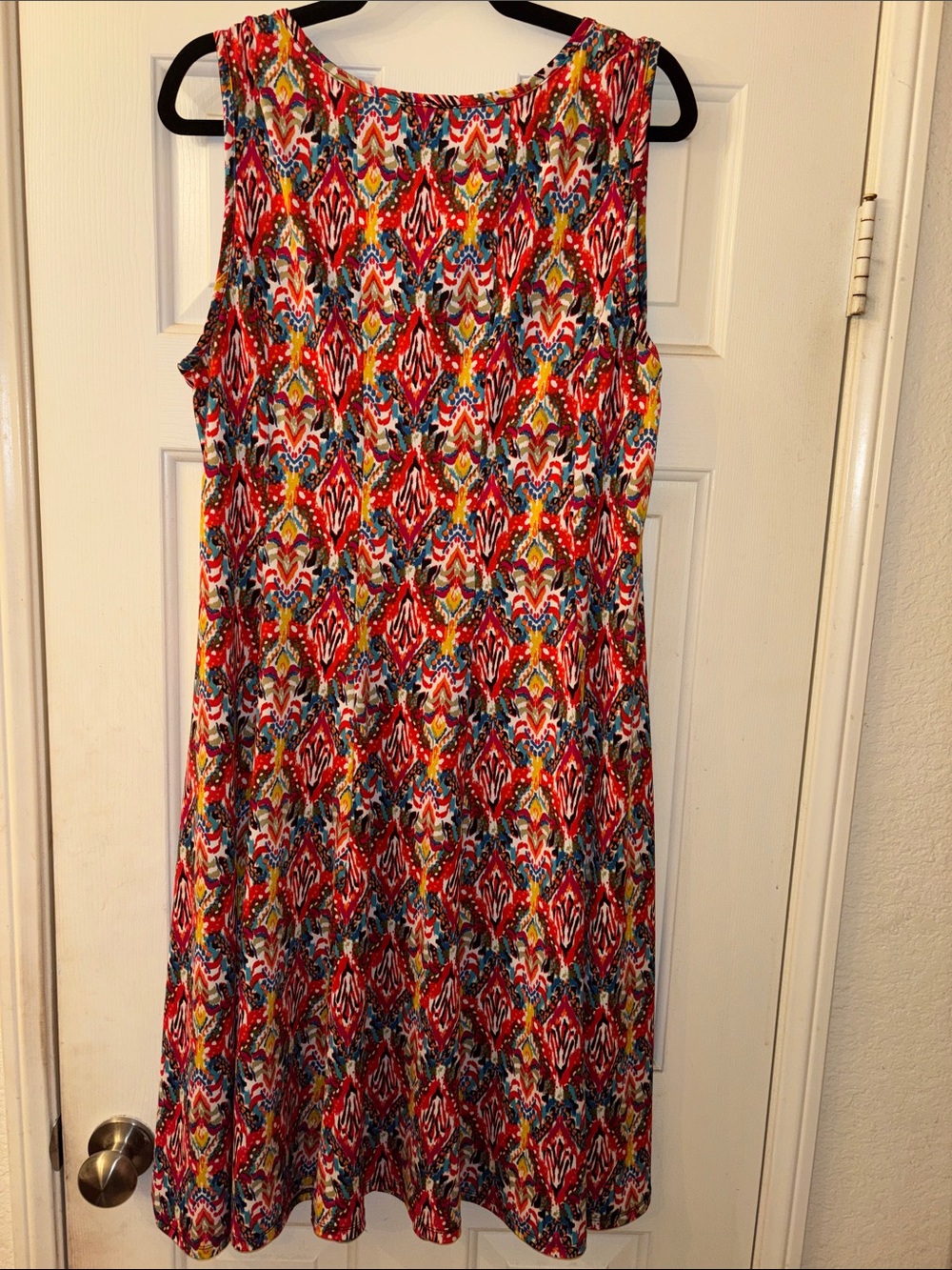 Sami & Jo Multi Color Dress 2X EUC - Picture 5 of 6